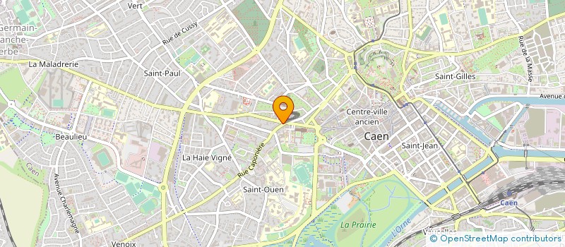 localisation de l'entreprise SARL KOUBA à CAEN