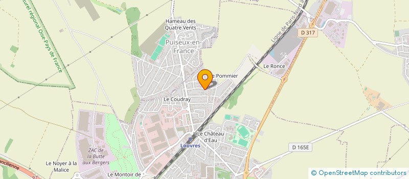 localisation de l'entreprise SARL KOUGA  LOUVRES