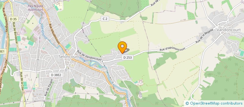 localisation de l'entreprise SARL KRID  SELONCOURT