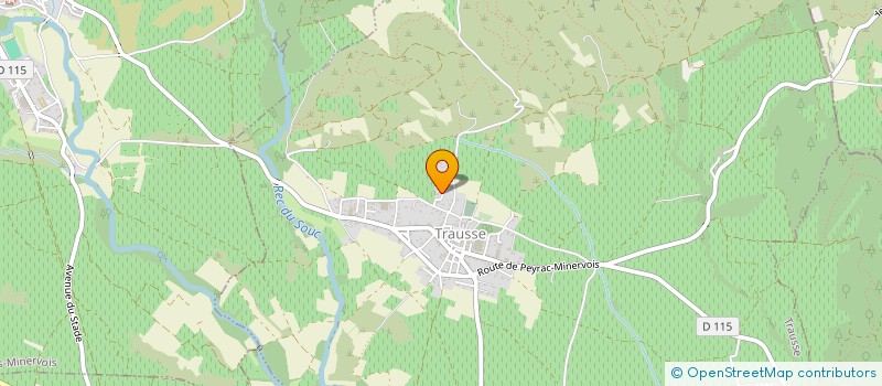 localisation de l'entreprise SARL KRONO. DISTRI  TRAUSSE