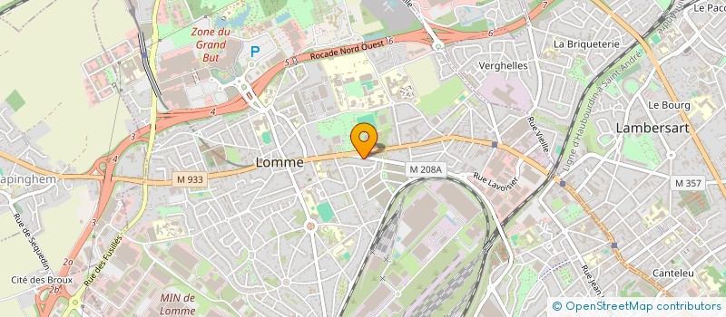 localisation de l'entreprise SARL KSA à LILLE