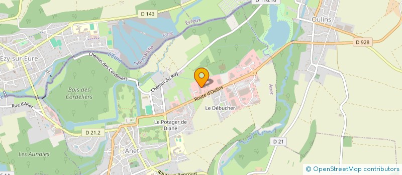 localisation de l'entreprise SARL KSK RECYCLAGE à ANET