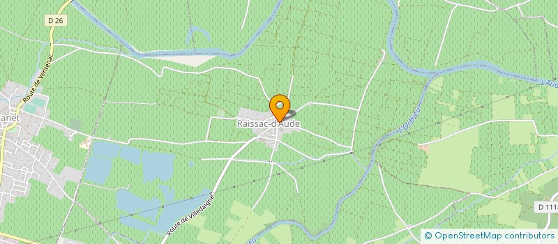 localisation de l'entreprise SARL KT PEINTURE  RAISSAC-D'AUDE