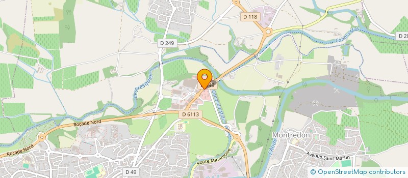 localisation de l'entreprise SARL KY'CROQ  CARCASSONNE