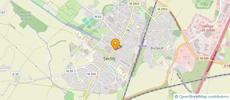 localisation de l'entreprise SARL KYLIAN  SECLIN