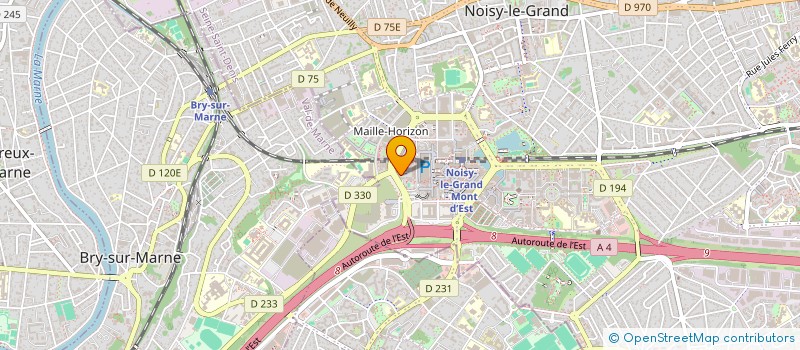 localisation de l'entreprise SARL KYM  NOISY-LE-GRAND