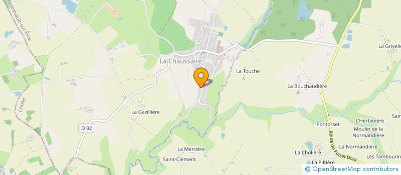 localisation de l'entreprise SARL KYNAA à MONTREVAULT-SUR-EVRE