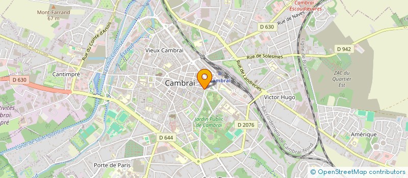 localisation de l'entreprise SARL KYOTO  CAMBRAI