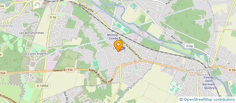 localisation de l'entreprise SARL L.A.  MONTRY