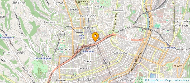 localisation de l'entreprise SARL L.A PRESTIGE à NICE