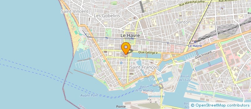 localisation de l'entreprise SARL L'AGORA CAFE MUSIQUES à LE HAVRE