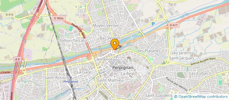 localisation de l'entreprise SARL L AGRAPPE COEUR à PERPIGNAN