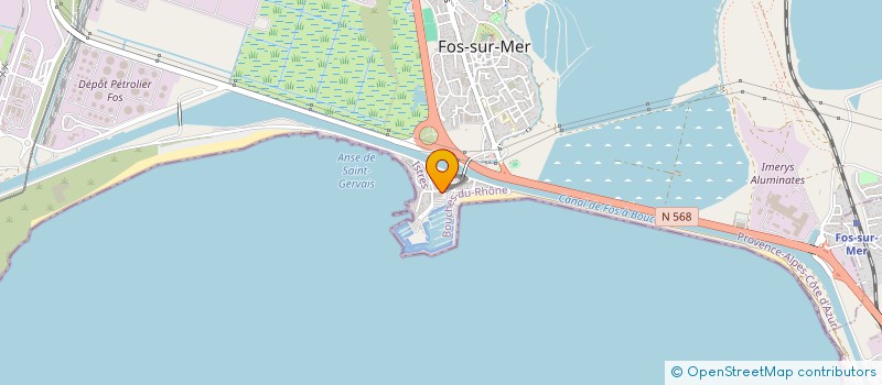 localisation de l'entreprise SARL L ALCAZAR à FOS-SUR-MER
