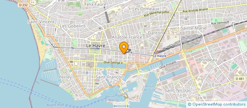 localisation de l'entreprise SARL L ALEXIA à LE HAVRE