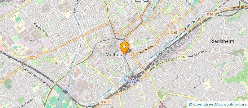 localisation de l'entreprise SARL L'ALIZE  MULHOUSE