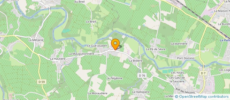 localisation de l'entreprise SARL L'ALOUETTE DES CHENAIES à MAISDON-SUR-SEVRE