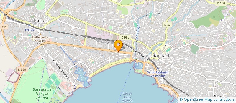 localisation de l'entreprise SARL L'AMANDIER à FREJUS