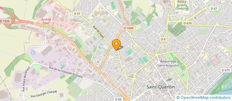 localisation de l'entreprise SARL L AMERIQUE à SAINT-QUENTIN