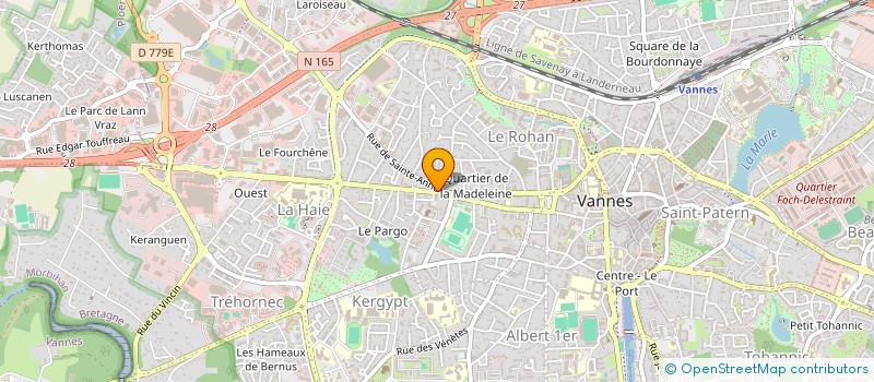 localisation de l'entreprise SARL L'ANK à VANNES