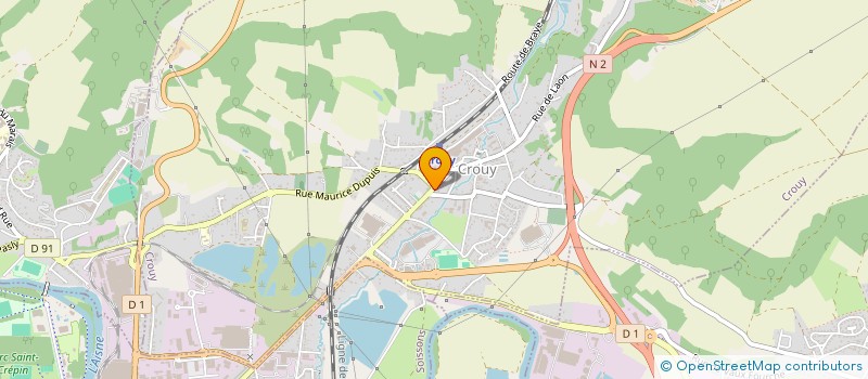 localisation de l'entreprise SARL L'ANTHOEN à CROUY