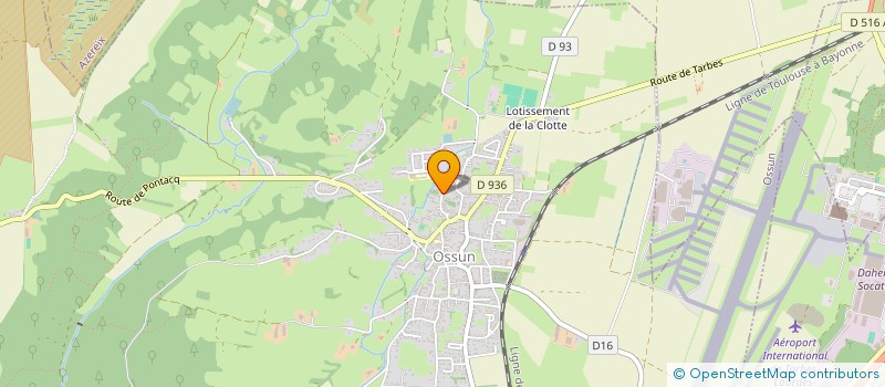localisation de l'entreprise SARL L'AQUEDUC à OSSUN