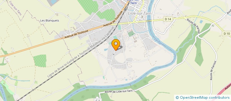 localisation de l'entreprise SARL L'ARCHIPEL à LISLE-SUR-TARN