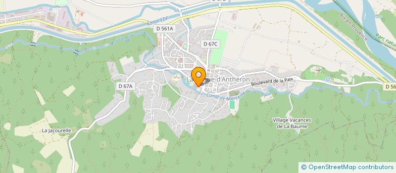 localisation de l'entreprise SARL L ARMAGNAC  LA ROQUE-D'ANTHERON