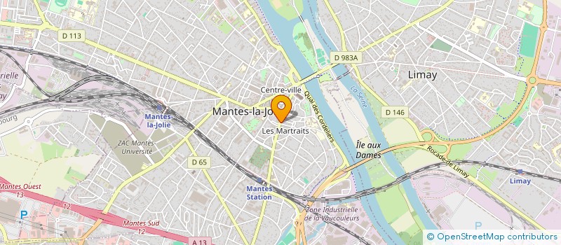 localisation de l'entreprise SARL L'ARMOR  MANTES-LA-JOLIE