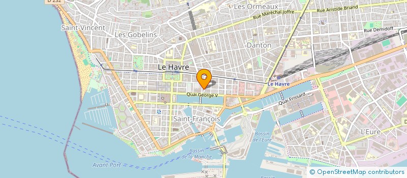 localisation de l'entreprise SARL L'ATELIER à LE HAVRE