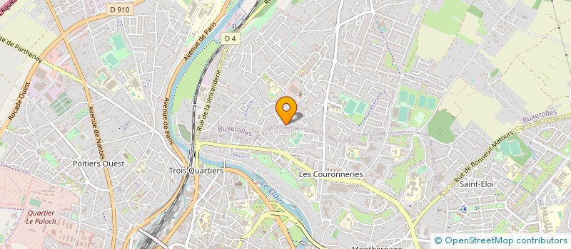 localisation de l'entreprise SARL L'ATELIER CADRE ET BOIS  BUXEROLLES