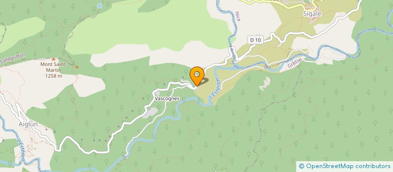 localisation de l'entreprise SARL L'ATELIER D'IRIS  AIGLUN