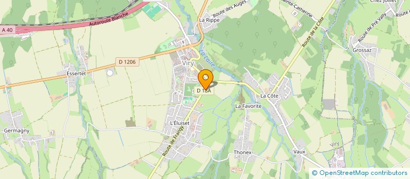 localisation de l'entreprise SARL L ATELIER DE PIERRE à VIRY