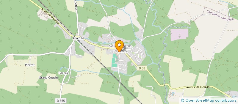 localisation de l'entreprise SARL L ATELIER DES BRISANTS  UCHACQ-ET-PARENTIS