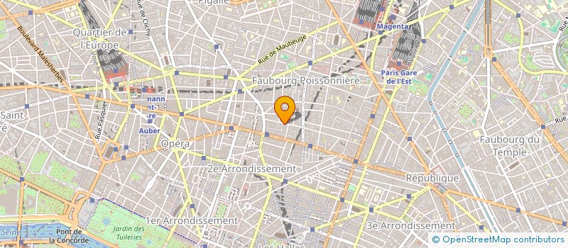 localisation de l'entreprise SARL L'ATELIER DES BULLES à PARIS