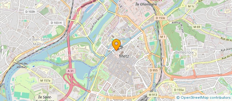 localisation de l'entreprise SARL L'ATELIER DES ROCHES à METZ