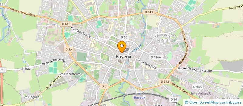 localisation de l'entreprise SARL L'ATELIER DU BESSIN à BAYEUX
