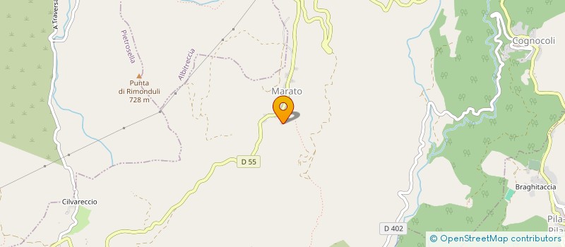localisation de l'entreprise SARL L'AUBERGE DES AMIS à COGNOCOLI-MONTICCHI