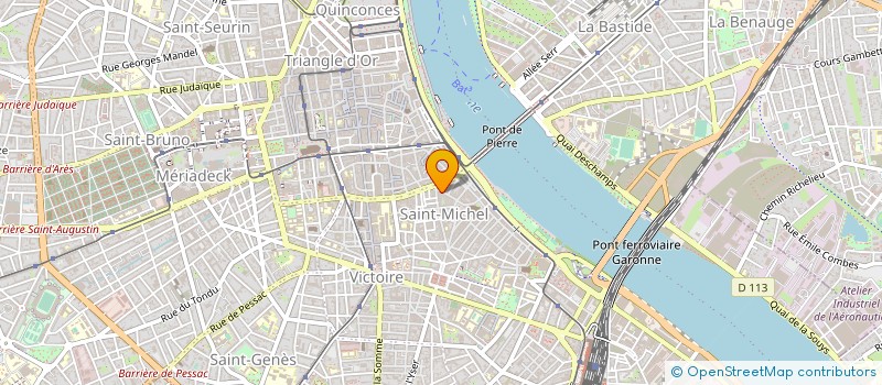 localisation de l'entreprise SARL L AURASSI à BORDEAUX