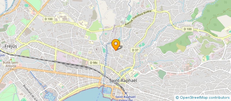 localisation de l'entreprise SARL L'AURELIENNE à SAINT-RAPHAEL