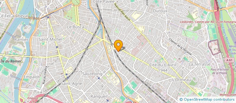 localisation de l'entreprise SARL L'AUTOMATIC SERVICE 31 à TOULOUSE