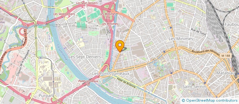 localisation de l'entreprise SARL L'AVENIR à BLAGNAC