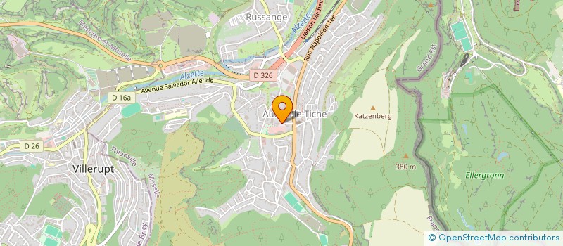 localisation de l'entreprise SARL L'AVENIR  AUDUN-LE-TICHE