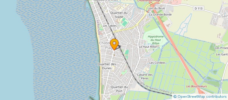 localisation de l'entreprise SARL L'AVENIR à CHATELAILLON-PLAGE