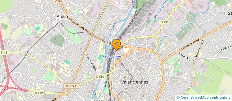 localisation de l'entreprise SARL L'AZIZA à VALENCIENNES