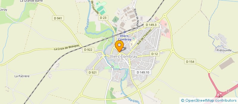 localisation de l'entreprise SARL L.B.C. à ILLIERS-COMBRAY