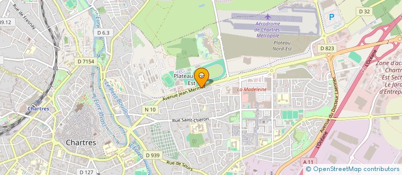 localisation de l'entreprise SARL L.C.B. à CHARTRES