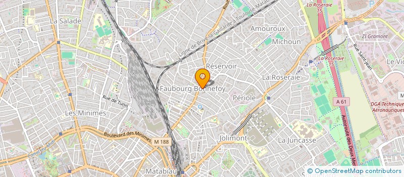 localisation de l'entreprise SARL L.C.B à TOULOUSE
