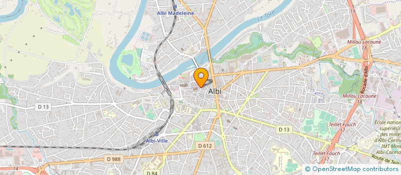 localisation de l'entreprise SARL L.C.D. à ALBI