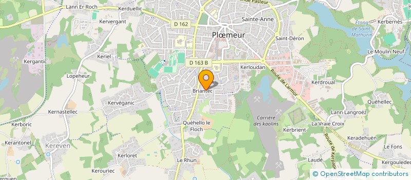 localisation de l'entreprise SARL L.C.G.  PLOEMEUR