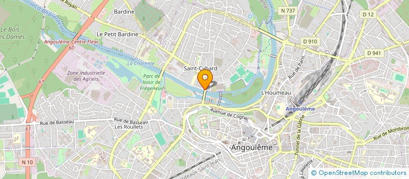 localisation de l'entreprise SARL L.C.O. à ANGOULEME